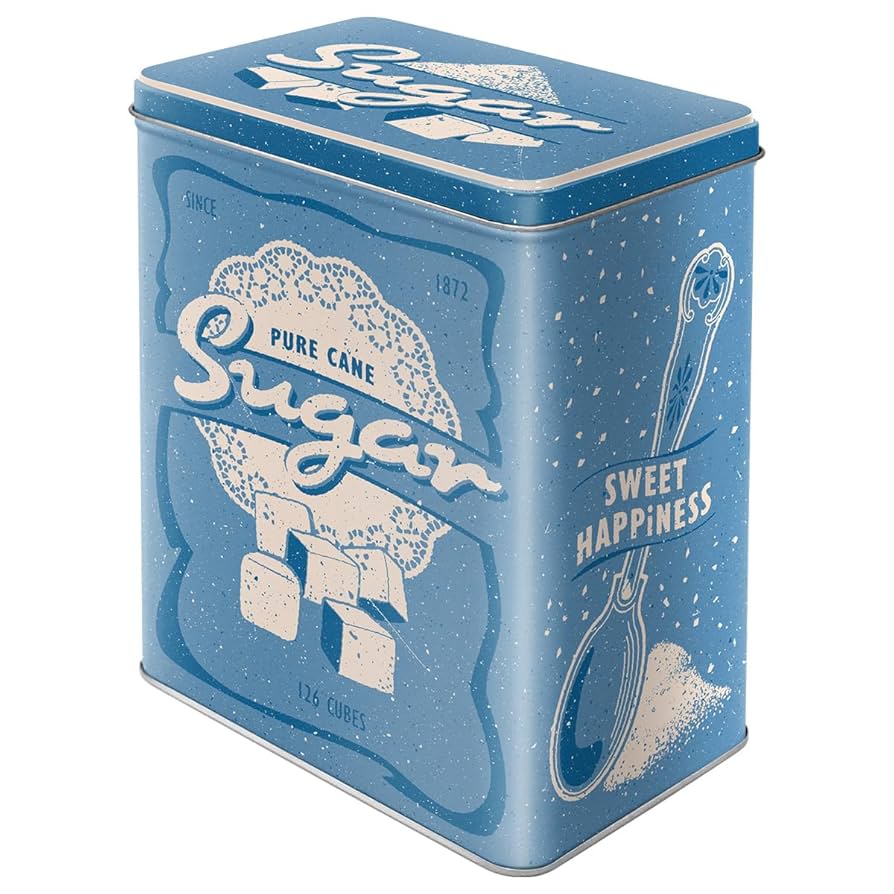 Amazon.com: Nostalgic-Art Retro storage tin box L, 101.4 oz